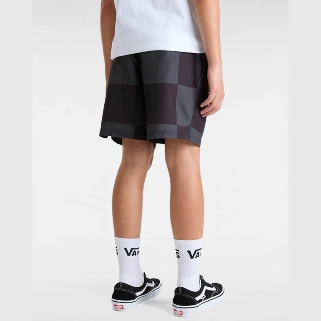 Primary Checkerboard Elastic Boardshort