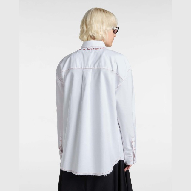 Gillian Graphic Button Down