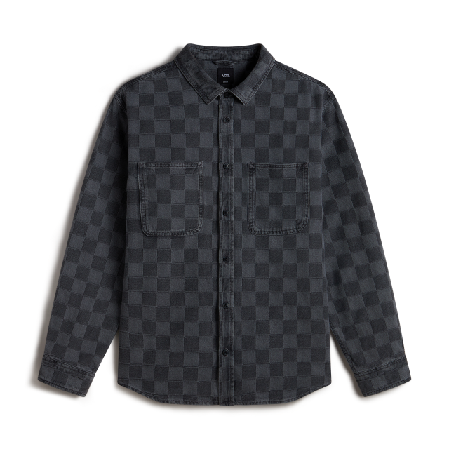 Hastings Checkerboard Denin LS Woven