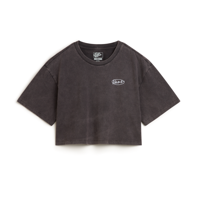 Era Script Relaxed Crop SS