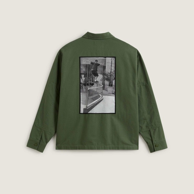 Skate Atiba Haze Military Overshirt