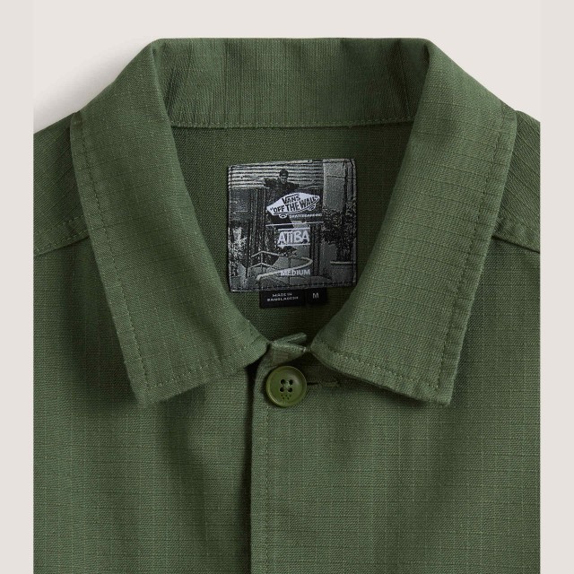Skate Atiba Haze Military Overshirt