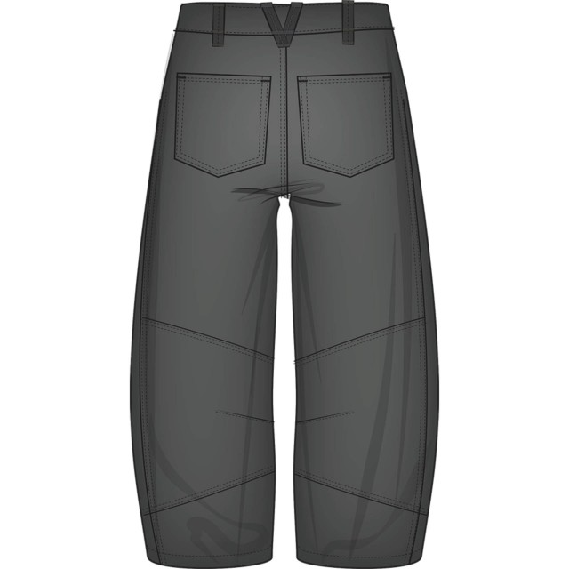Blaire Cropped Barrel Pant
