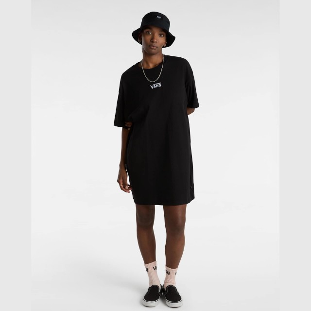 CENTER VEE TEE DRESS