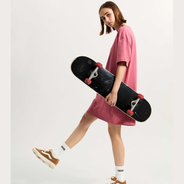 CENTER VEE TEE DRESS
