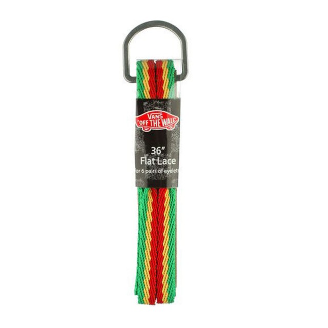 VANS LACES 36" (Rasta)