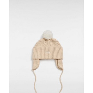 VANS 66 EARFLAP POM BEANIE