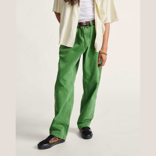Drill Chore Carpenter Loose Denim Pant
