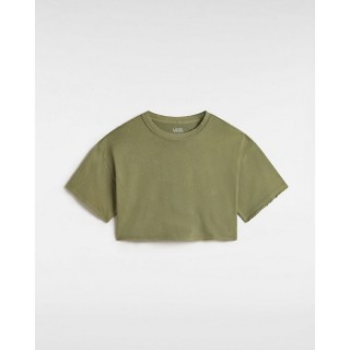 Relaxed Crop Wash SS Tee