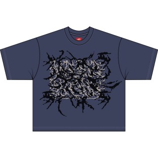 Skate Blurred Camo Short SS Tee
