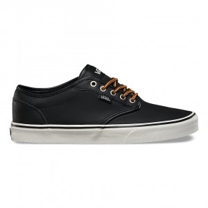Vans atwood new arrivals leather black marshmallow