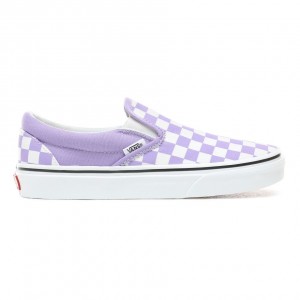 Violet ice vans hotsell slip ons