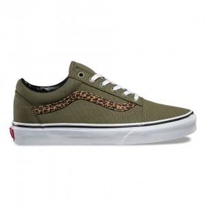 Vans old skool military green 2025