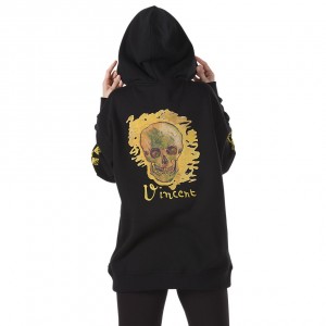 Vans van gogh skull hoodie store