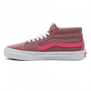 Vans sk8 mid rosa on sale