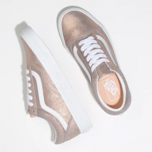 Vans old skool top femme rose gold