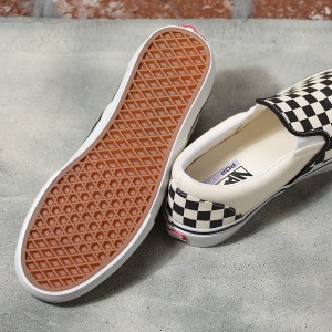 Taupe vans slip on discount