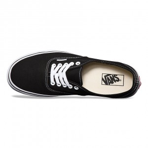 authentic vans all black