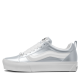 METALLIC LEATHER SILVER